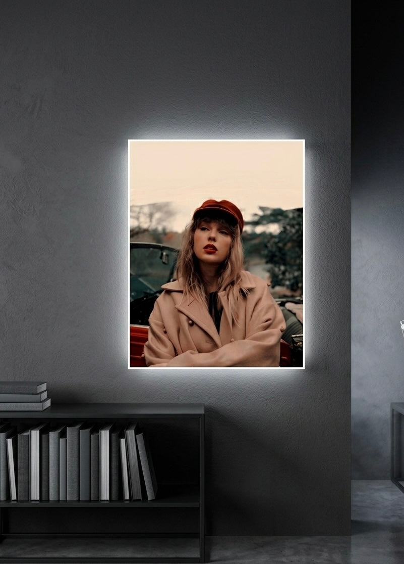 TAYLOR SWIFT NEON LED WLL FRAME