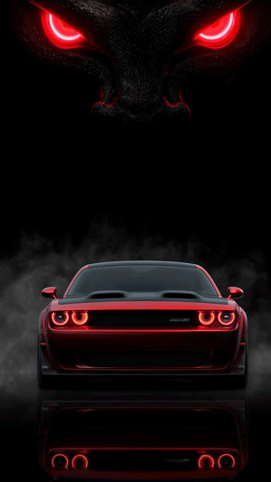 MUSTANG NEON WALL FRAME