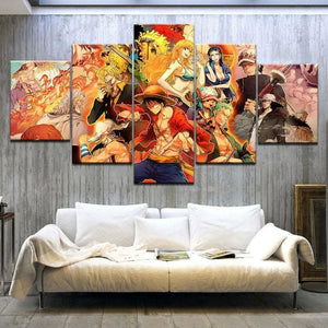 ONE PIECE SET OF 5 ACRYLIC WALL FRAMES