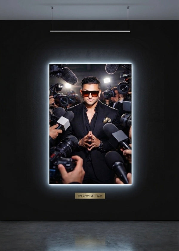 HONEY SINGH NEON LED WALL FRAME