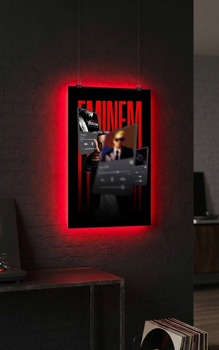 EMINEM NEON LED WALL FRAME