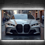 BMW M4 NEON WALL FRAMES