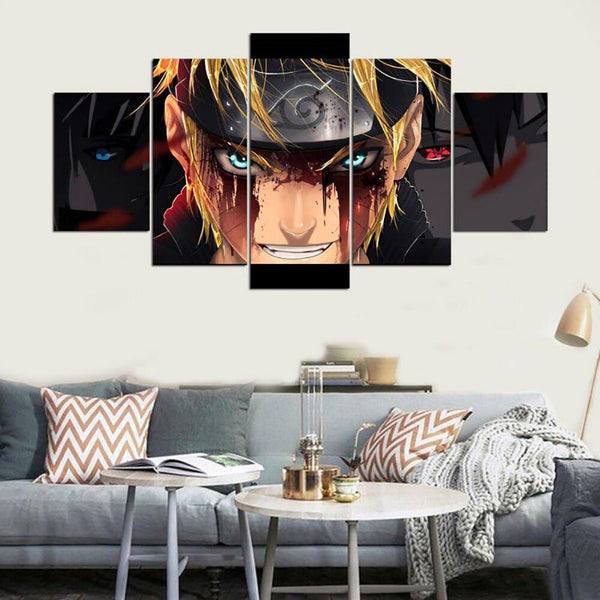 NARUTO SET OF 5 ACRYLIC FRAMES