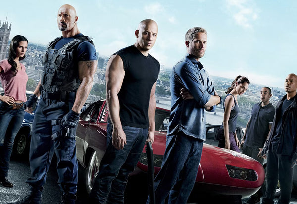 FAST & FURIOUS SET OF 5 ACRYLIC FRAMES