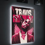 TRAVIS SCOTT NEON WALL FRAME