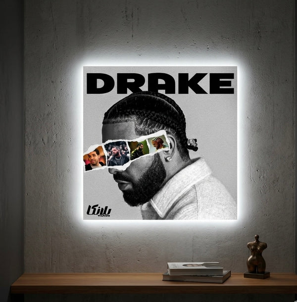 DRAKE NEON WALL FRAME