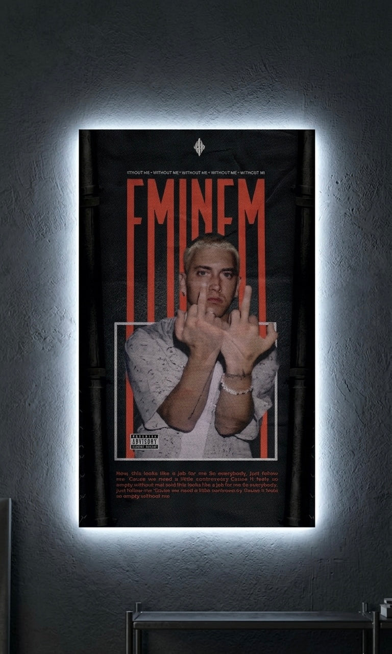 EMINEM NEON LED WALL FRAME