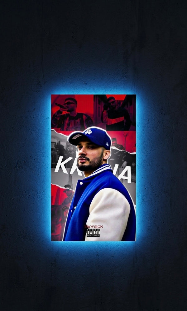 KR$NA NEON LED WALL FRAME
