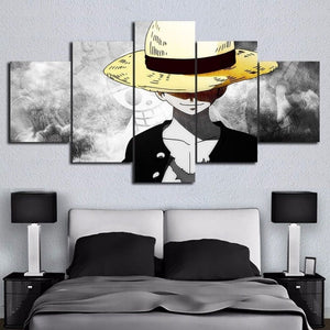 LUFFY SET OF 5 ACRYLIC WALL FRAMES