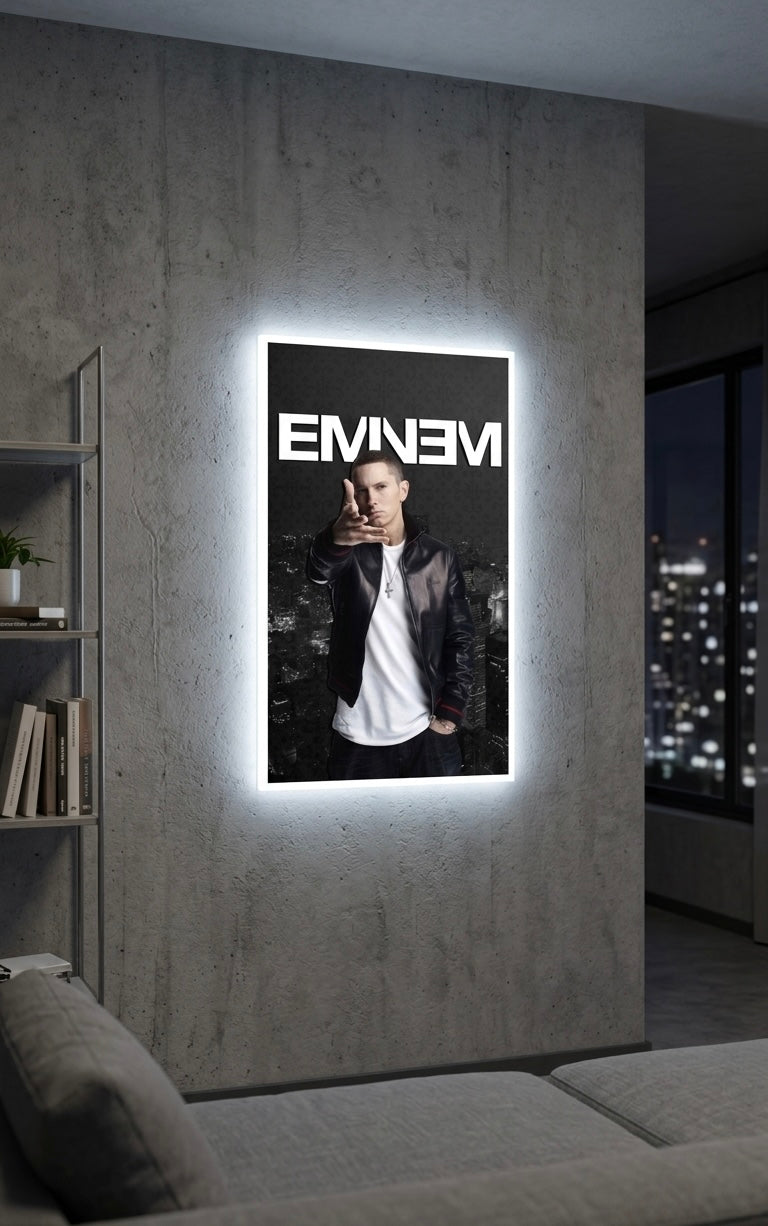 EMINEM NEON LED WALL FRAME