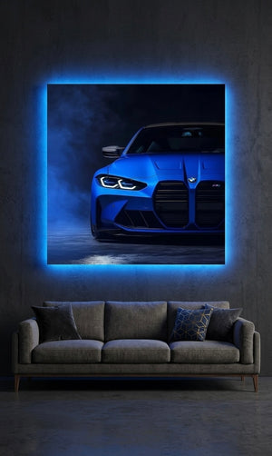 BMW NEON WALL FRAMES