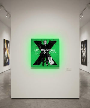 ED SHEERAN NEON LED WALL FRAME