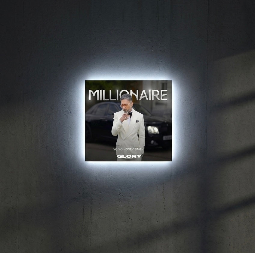 HONEY SINGH NEON LED WALL FRAME