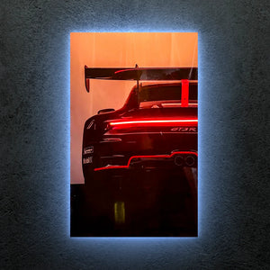 PORCHE NEON ART