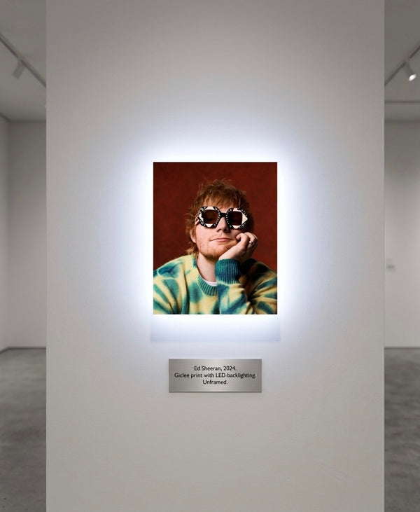 ED SHEERAN NEON LED FRAME