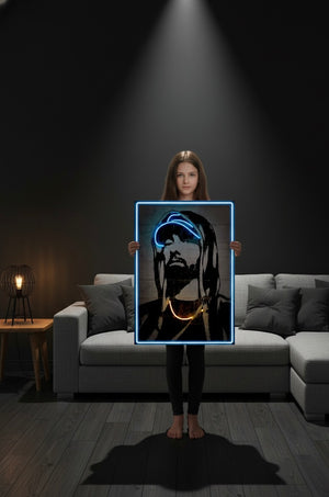 EMINEM NEON ART