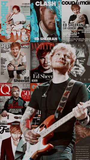 ED SHEERAN NEON LED WALL FRAME