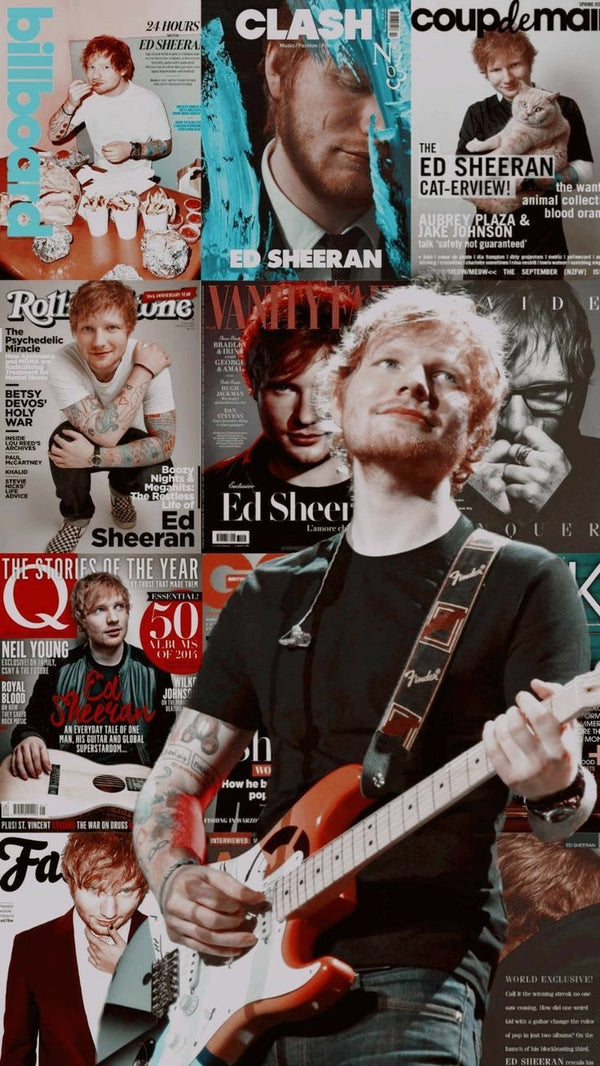 ED SHEERAN NEON LED WALL FRAME