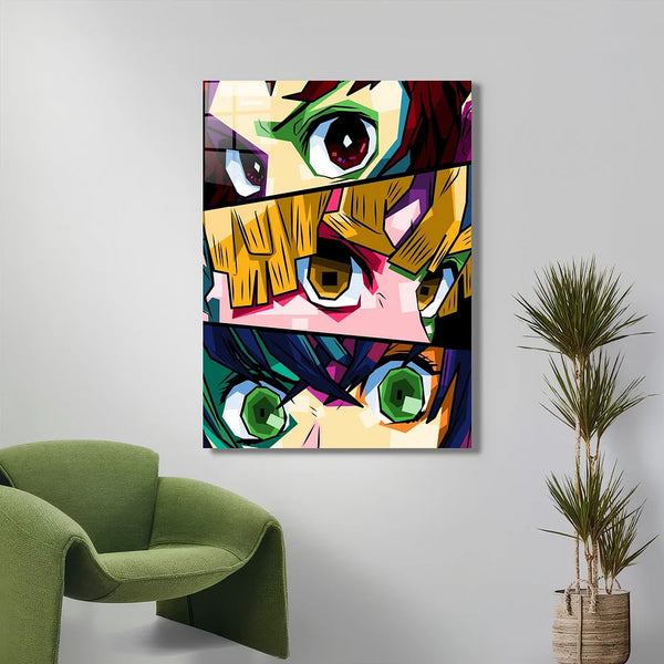 TanjiroKamado ZenitsuAgatsuma GiyuTomioka CloseUp