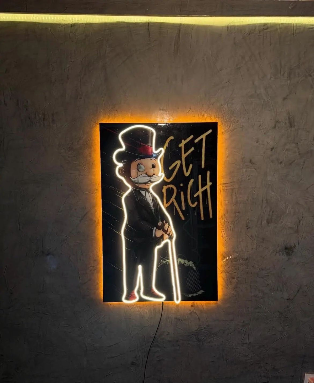 GET RICH💰NEON ART
