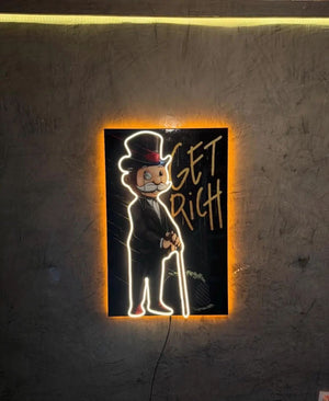 GET RICH💰NEON ART