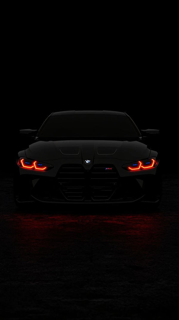 BMW MOTORSPORT CAR NEON WALL FRAME