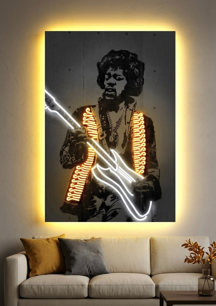Hendrix Lumina neon art