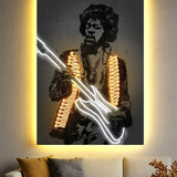 Hendrix Lumina neon art