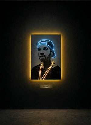 DRAKE NEON WALL FRAMES