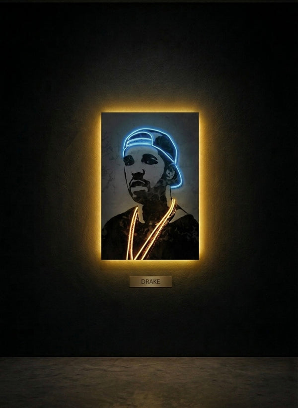 DRAKE NEON WALL FRAMES