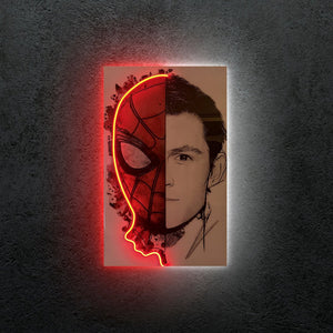 SPIDER-MAN NEON ART