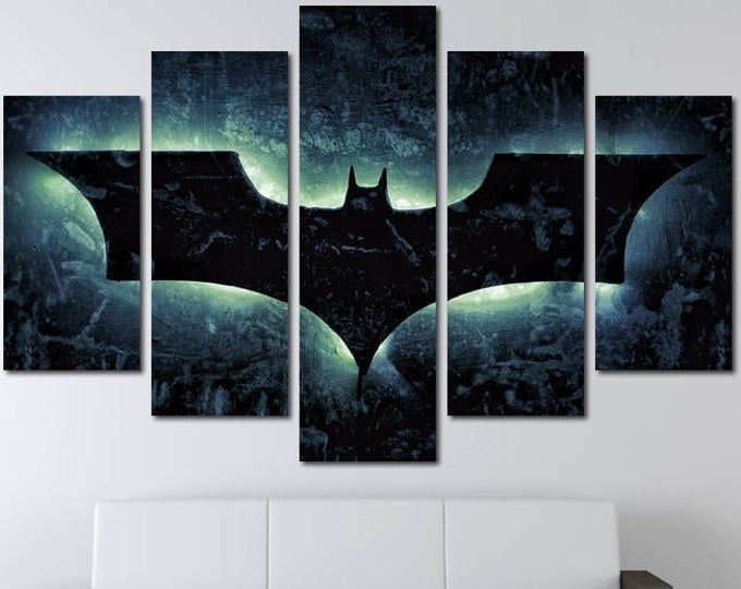BATMAN EDITION Set of 5 ACRYLIC FRAMES