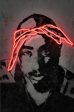 2PAC NEON WALL FRAMES