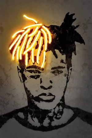 XXX TENTACION NEON ART