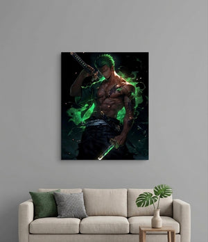 Roronoa Zoro Metal Poster