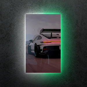 PORSCHE. NEON ART