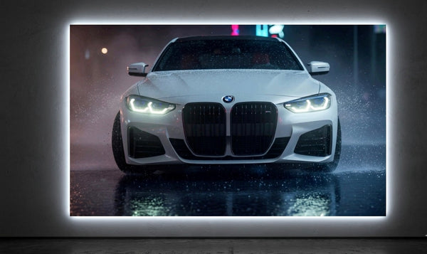 BMW NEON WALL FRAMES