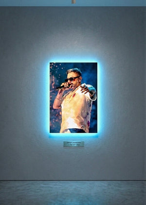 HONEY SINGH NEON LED WALL FRAME