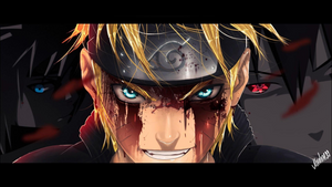 NARUTO SET OF 5 ACRYLIC FRAMES