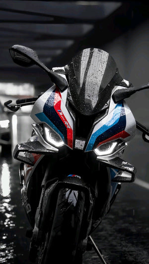 BMW MOTORSPORT SUPERBIKE NEON WALL ART