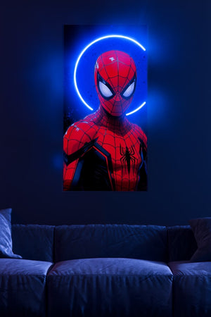 SPIDER-MAN NEON WALL FRAMES
