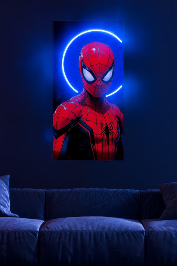 SPIDER-MAN NEON WALL FRAMES