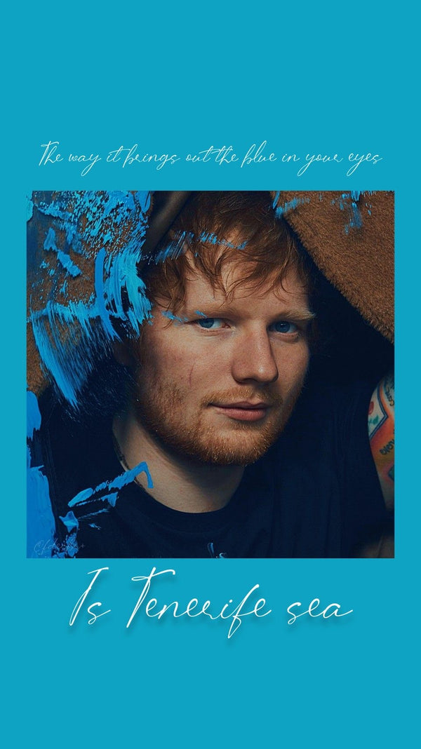 ED SHEERAN NEON LED WALL FRAME