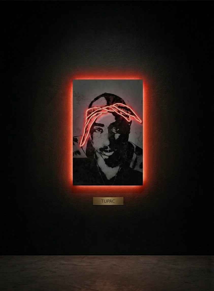2PAC NEON WALL FRAMES