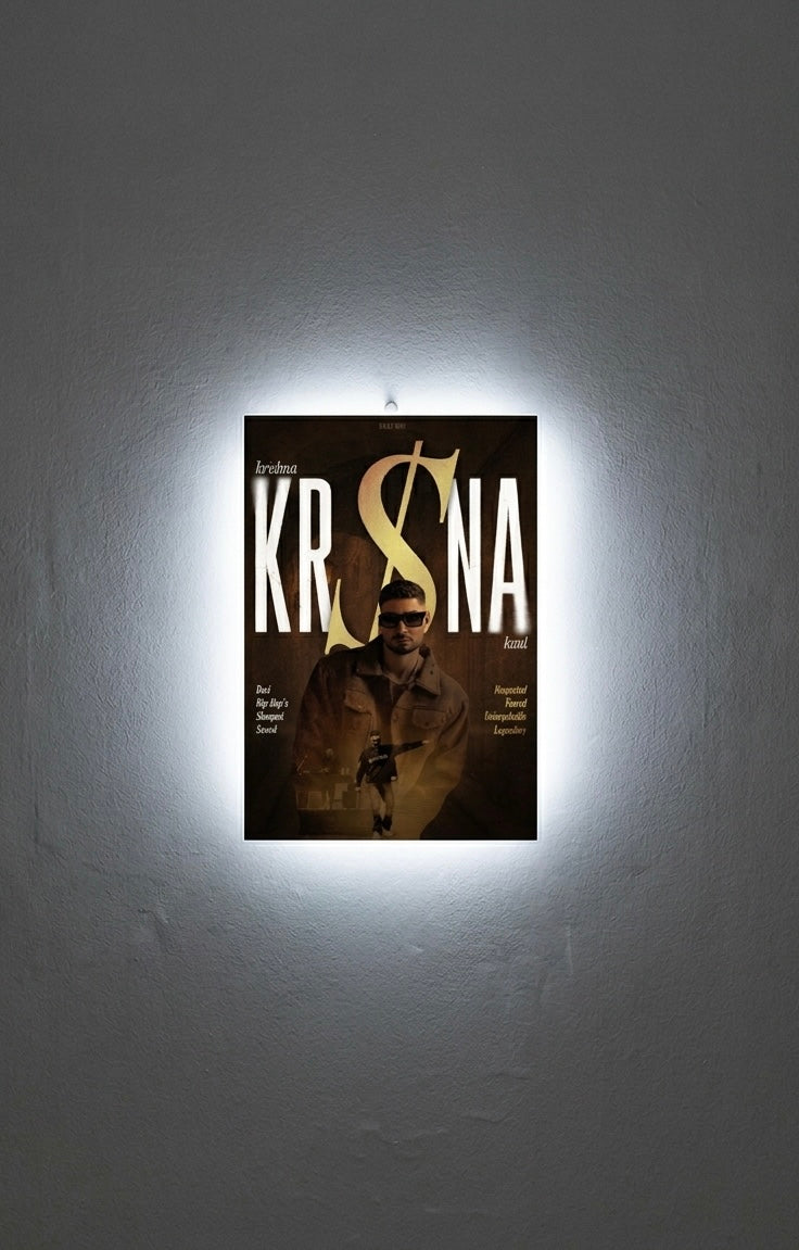 KR$NA NEON LED WALL FRAME