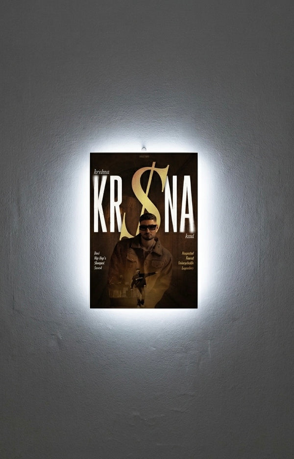 KR$NA NEON LED WALL FRAME