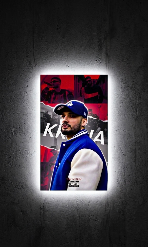 KR$NA NEON LED WALL FRAME