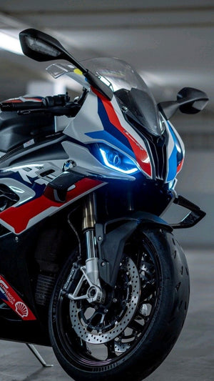 BMW MOTORBIKE NEON WALL FRAMES
