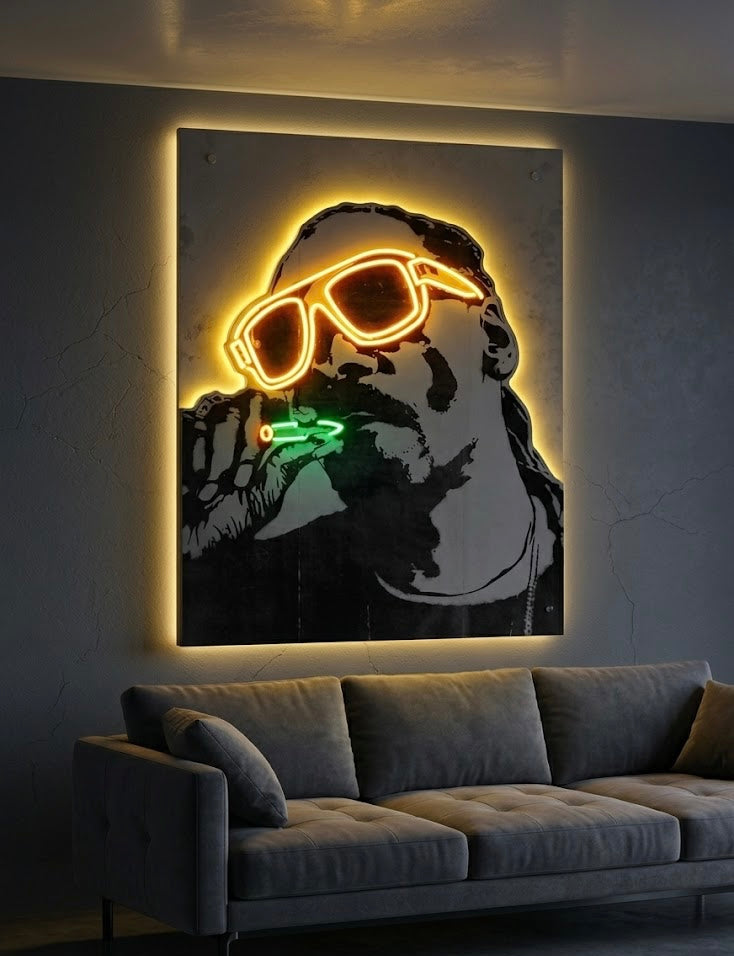 SNOOP DOGG NEON ART