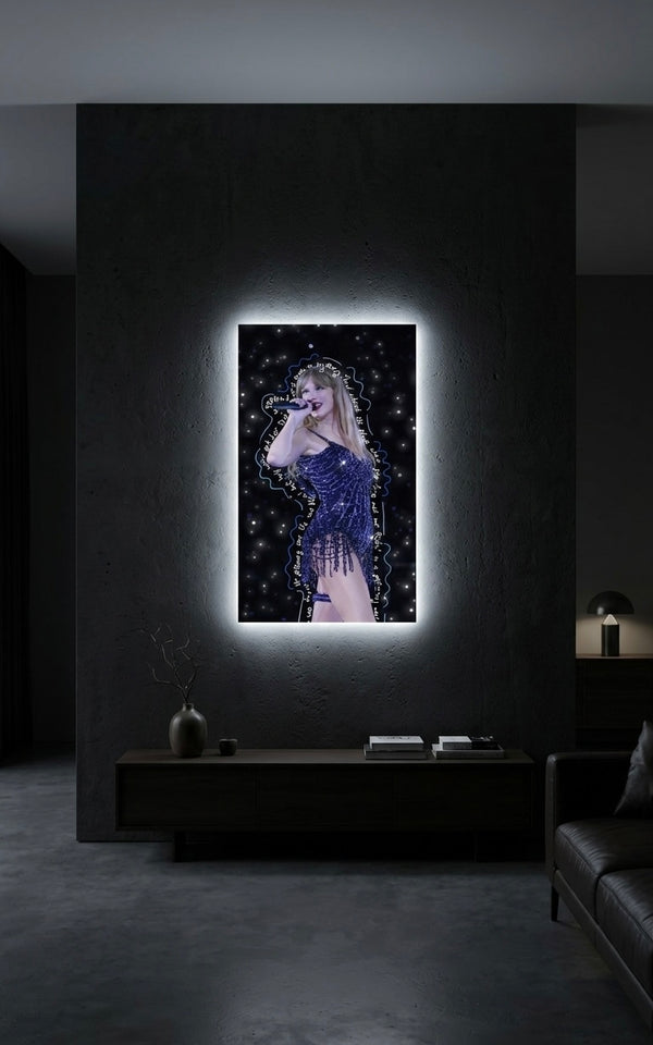 TAYLOR SWIFT NEON LED WALL FRAME